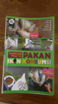 Image of PANDUAN PRAKTIS PAKAN IKAN KONSUMSI
