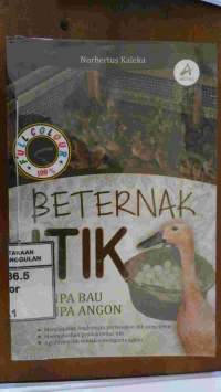 Image of BETERNAK ITIK TANPA BAU, TANPA ANGON