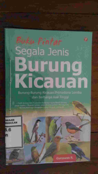 Image of BUKU PINTAR SEGALA JENIS BURUNG K