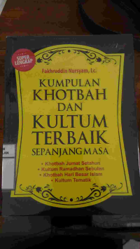 Image of KUMPULAN KHOTBAH DAN KULTUM TERBAIK SEPANJANG MASA