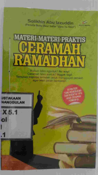Image of Materi- Materi Praktis Ceramah Ramadhan