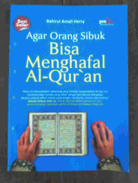 Image of Agar orang Sibuk bisa menghafal al quran