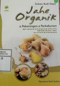 Image of Sukses Budi Daya Jahe Organik di Pekarangan & Perkebunan