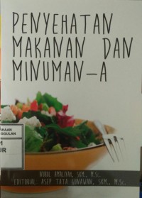 Image of Penyehatan makanan dan minuman - A