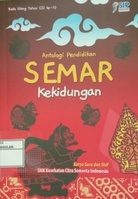 Image of Antologi pendidikan semar kekidungan